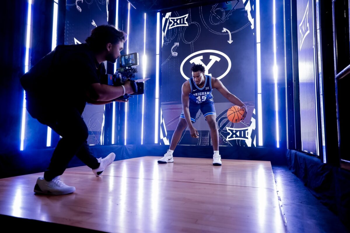 Big 12 Basketball Media Day BYU’s Young handles ‘talking season’ like